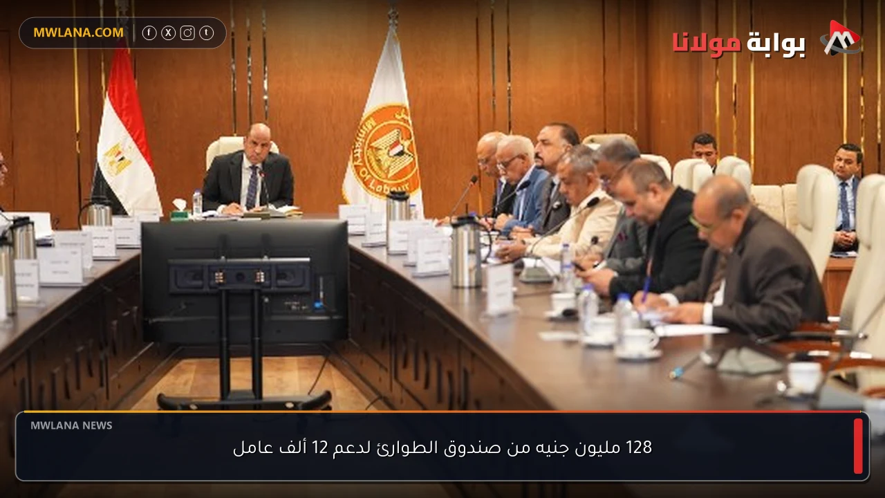 128 مليون جنيه من صندوق الطوارئ لدعم 12 ألف عامل
