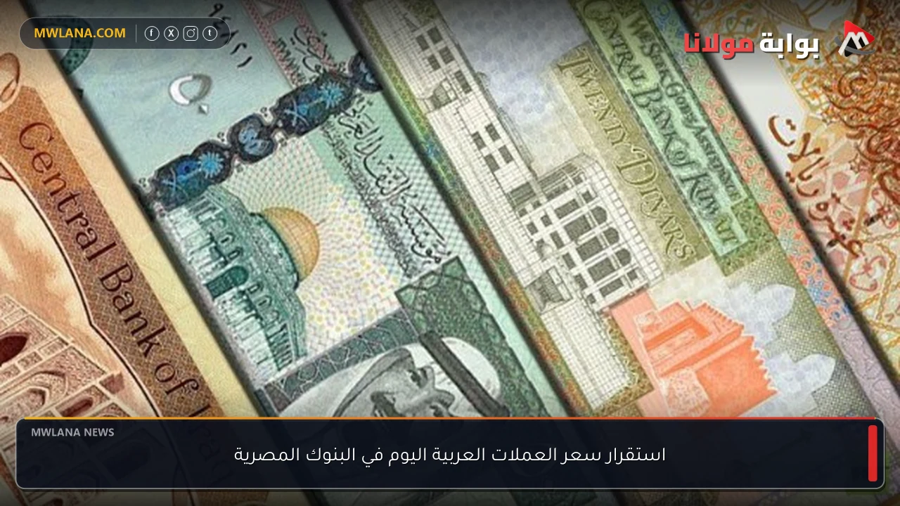 استقرار سعر العملات العربية اليوم في البنوك المصرية