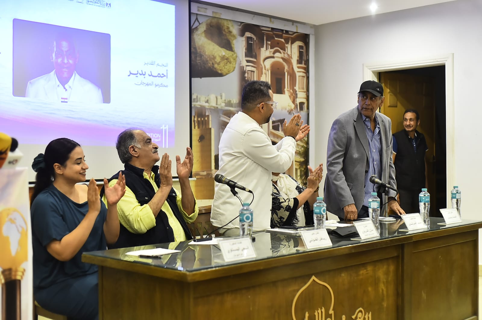 من إعلان المكرمين بالدورة الـ11 لمهرجان شرم الشيخ الدولي للمسرح الشبابي