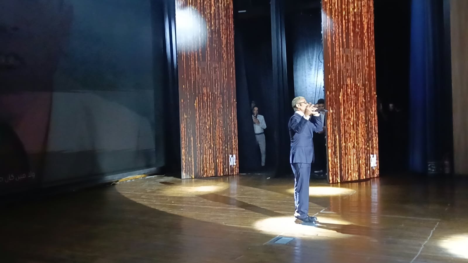 أحمد سعد مفاجأة افتتاح مهرجان نقابة المهن التمثيلية للمسرح المصري