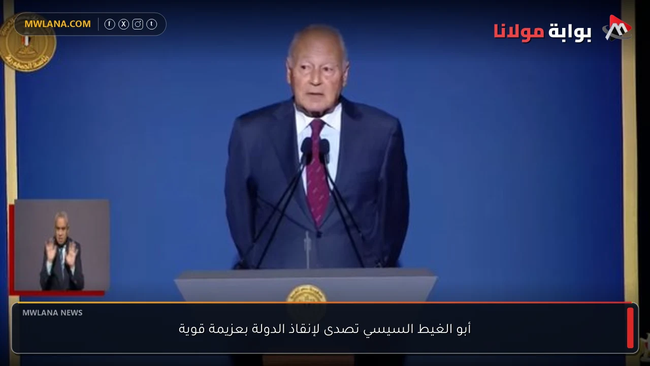 أبو الغيط السيسي تصدى لإنقاذ الدولة بعزيمة قوية