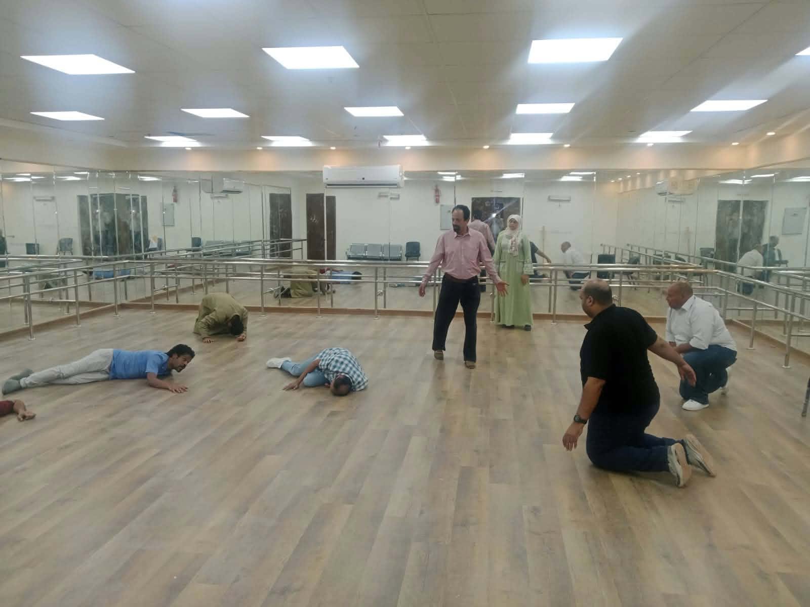 ورشة  أسس الإخراج المسرحي  بقصر ثقافة الغردقة