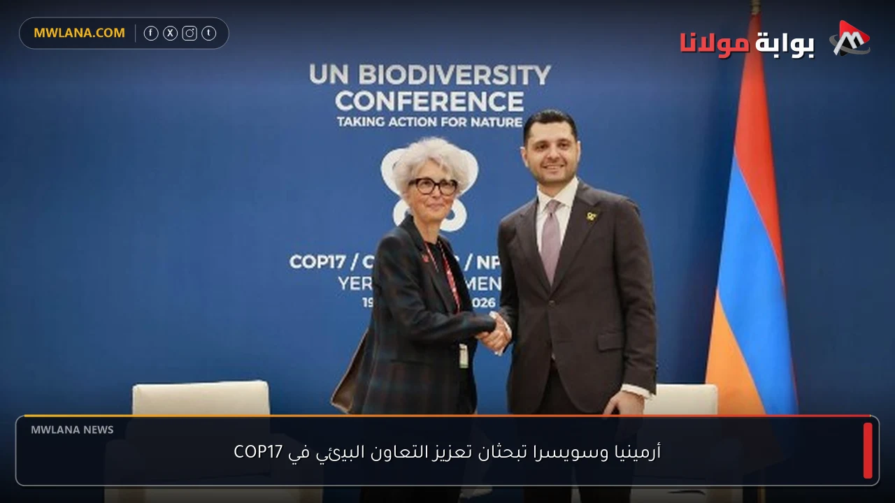 أرمينيا وسويسرا تبحثان تعزيز التعاون البيئي في COP17
