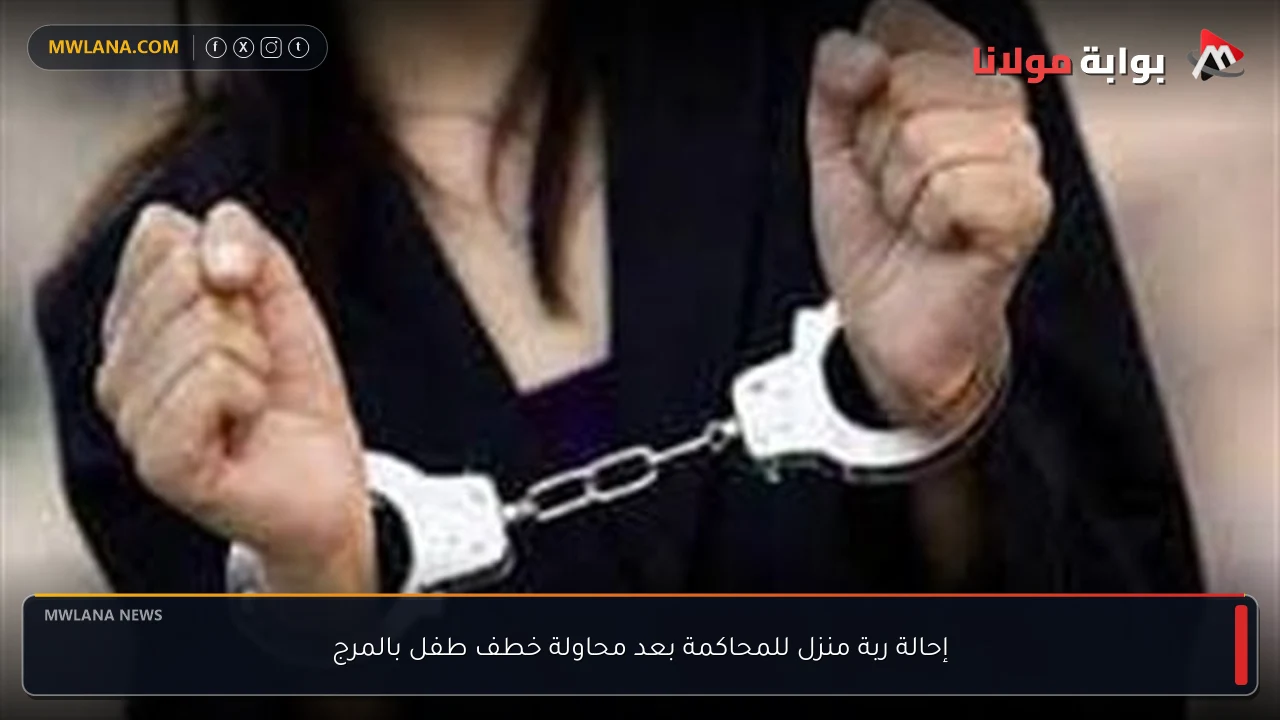 إحالة ربة منزل للمحاكمة بعد محاولة خطف طفل بالمرج