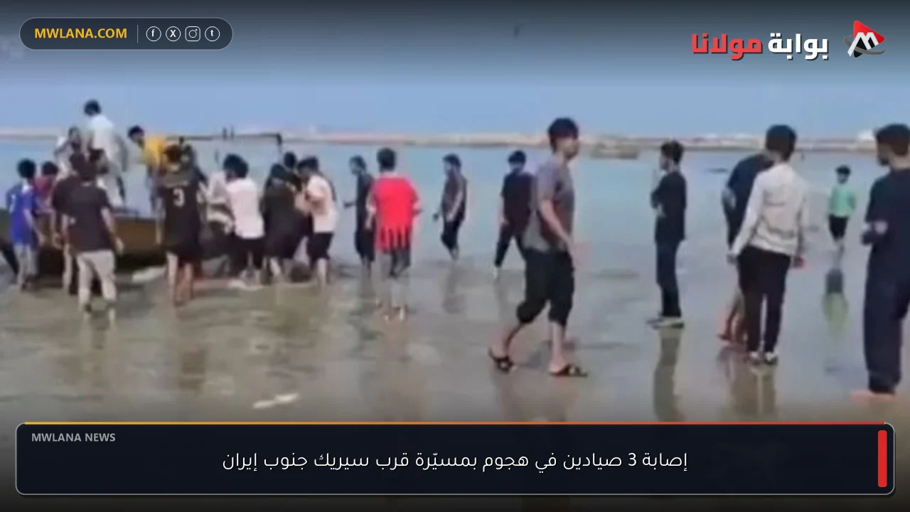 إصابة 3 صيادين في هجوم بمسيّرة قرب سيريك جنوب إيران