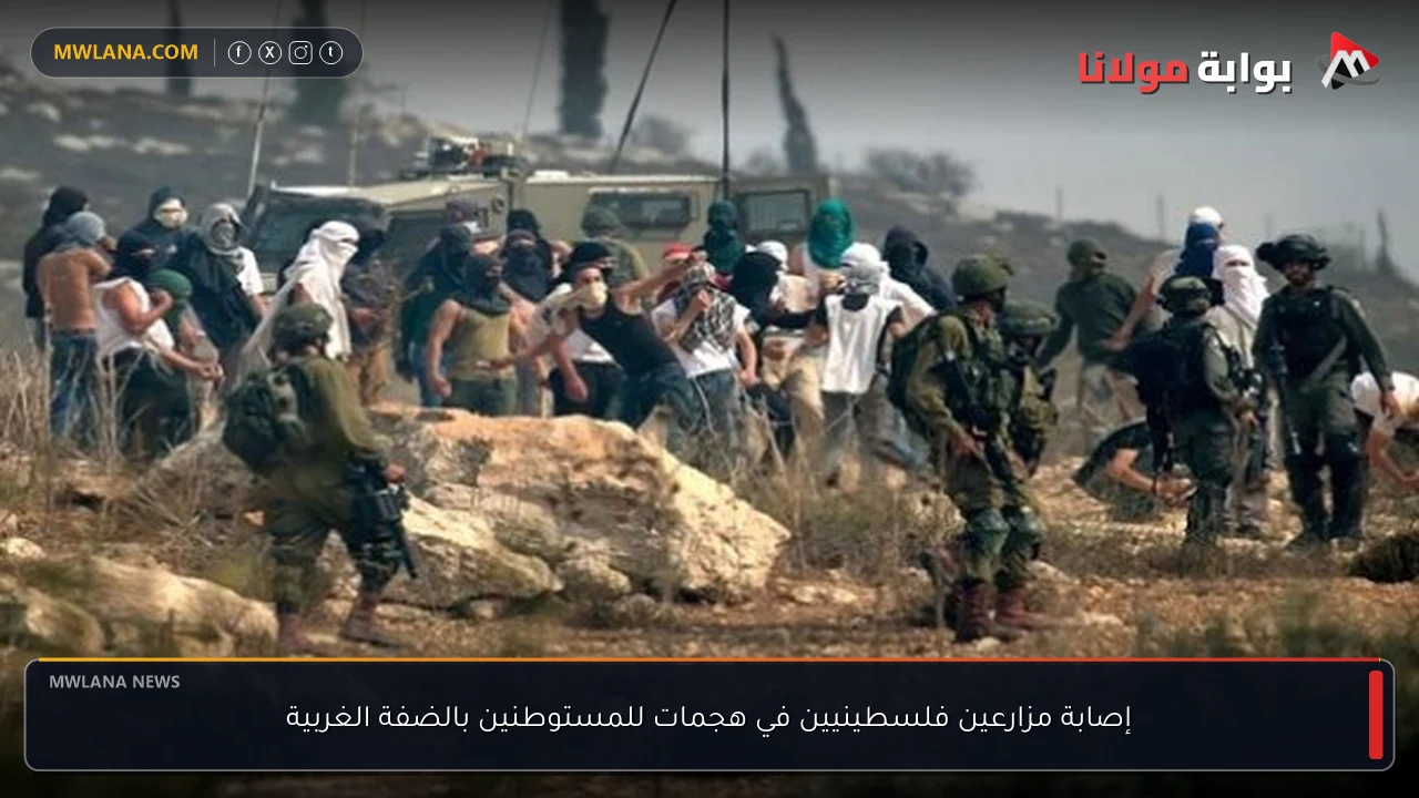 إصابة مزارعين فلسطينيين في هجمات للمستوطنين بالضفة الغربية