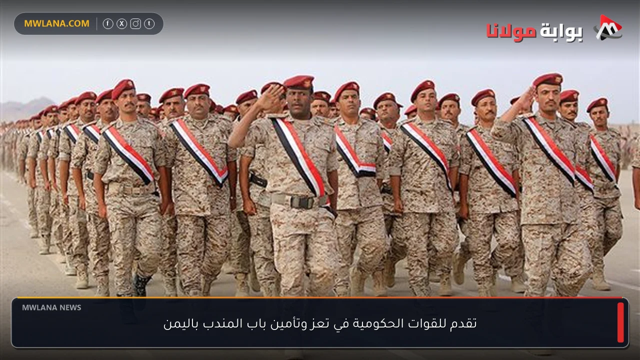 تقدم للقوات الحكومية في تعز وتأمين باب المندب باليمن