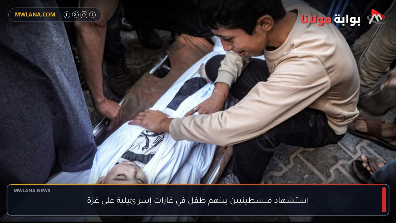استشهاد فلسطينيين بينهم طفل في غارات إسرائيلية على غزة