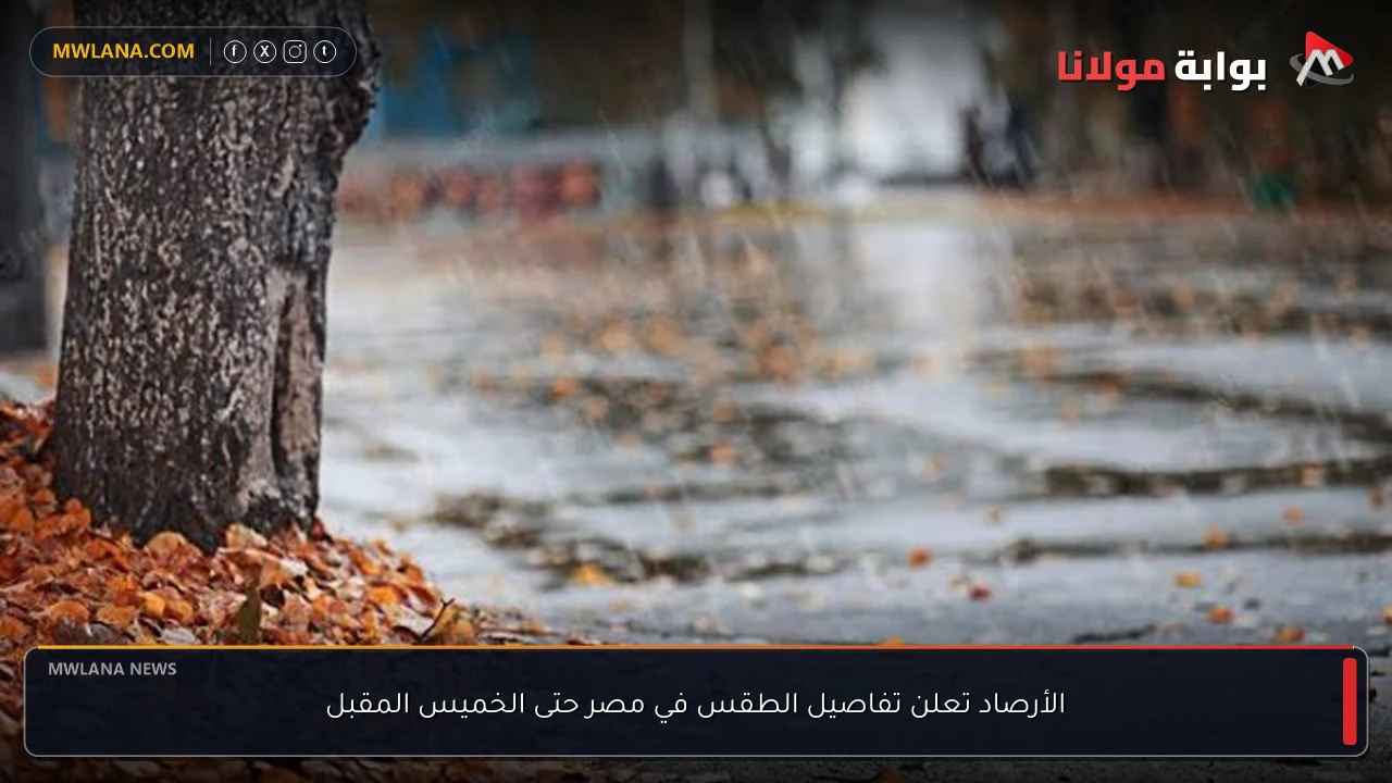 الأرصاد تعلن تفاصيل الطقس في مصر حتى الخميس المقبل
