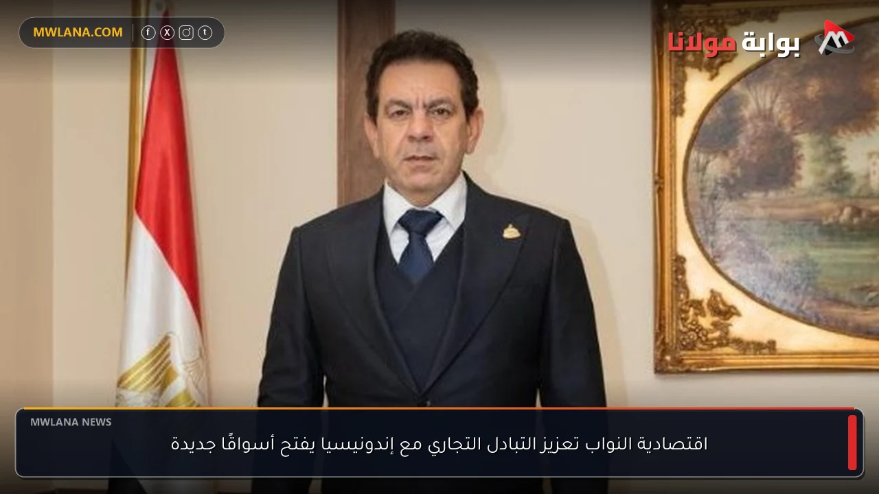 اقتصادية النواب تعزيز التبادل التجاري مع إندونيسيا يفتح أسواقًا جديدة