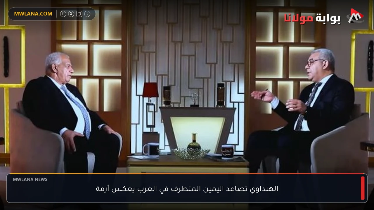 الهنداوي تصاعد اليمين المتطرف في الغرب يعكس أزمة