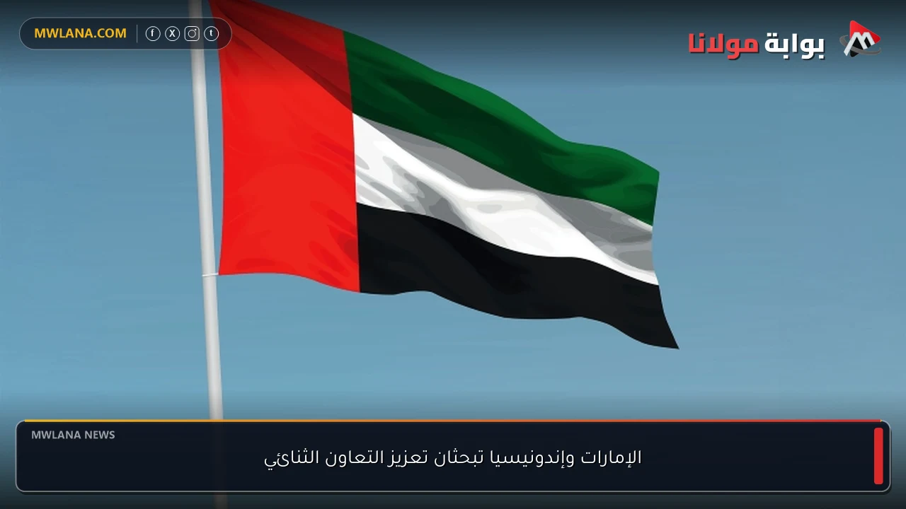 الإمارات وإندونيسيا تبحثان تعزيز التعاون الثنائي