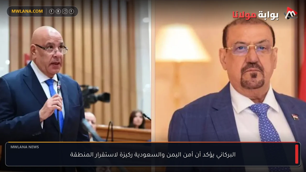 البركاني يؤكد أن أمن اليمن والسعودية ركيزة لاستقرار المنطقة