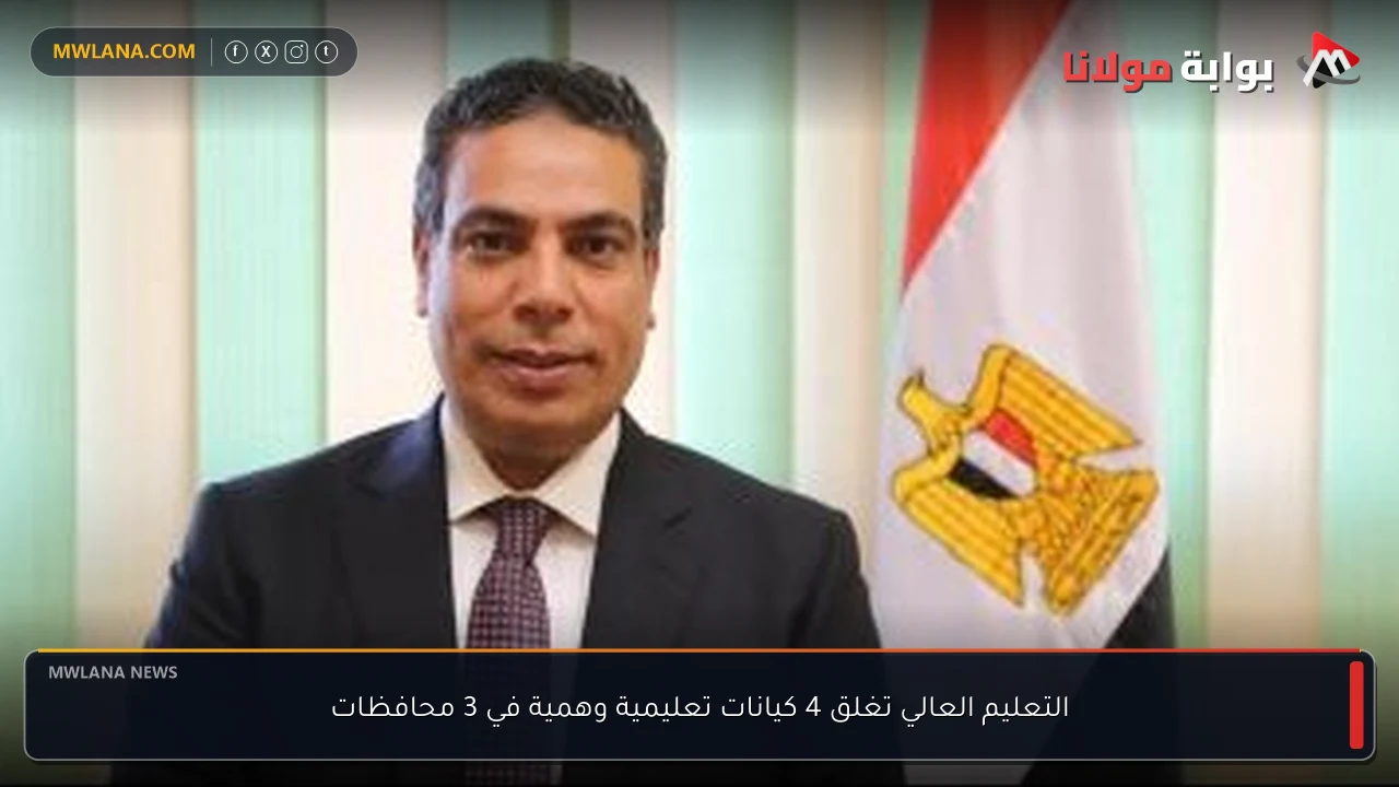 التعليم العالي تغلق 4 كيانات تعليمية وهمية في 3 محافظات