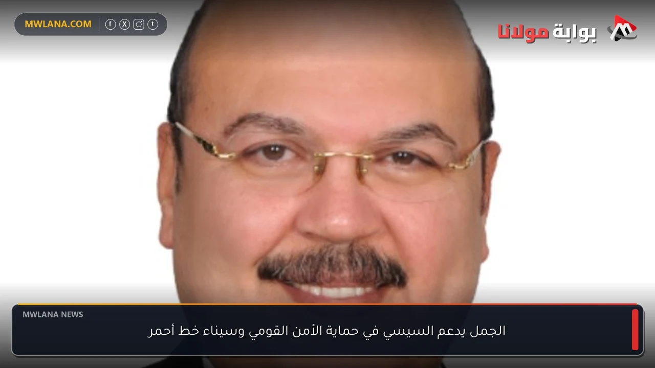 الجمل يدعم السيسي في حماية الأمن القومي وسيناء خط أحمر