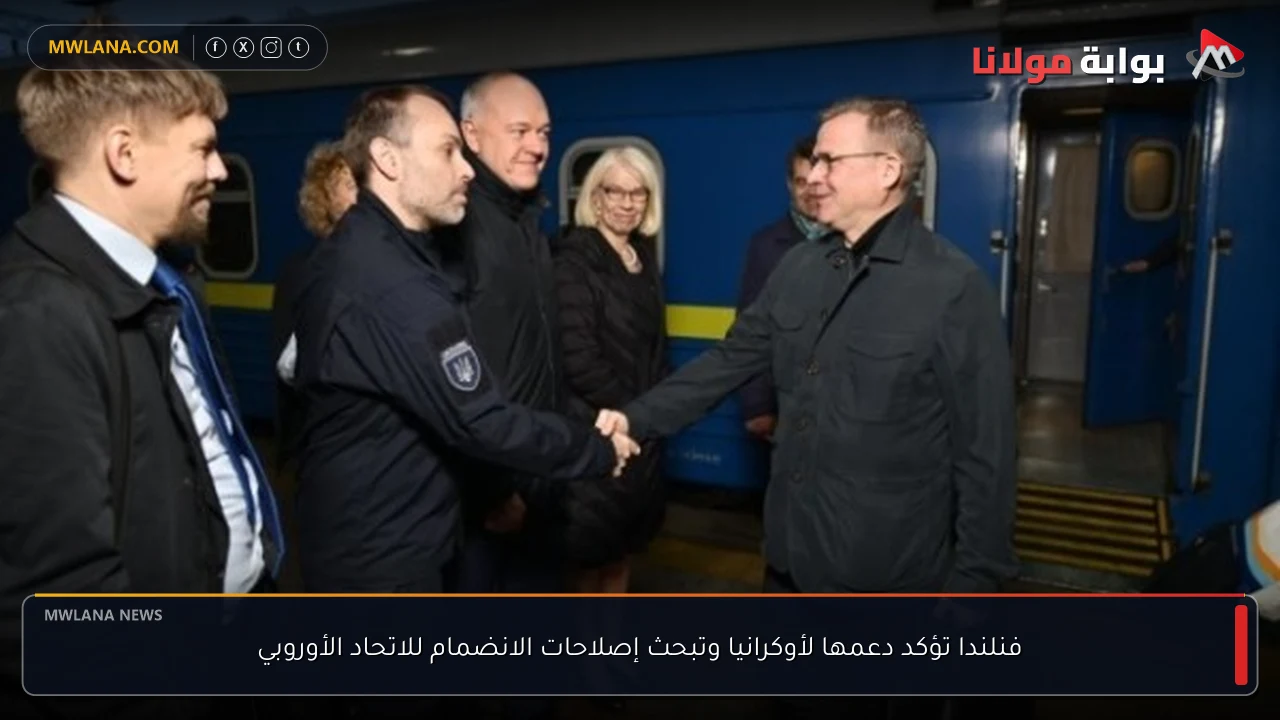 فنلندا تؤكد دعمها لأوكرانيا وتبحث إصلاحات الانضمام للاتحاد الأوروبي
