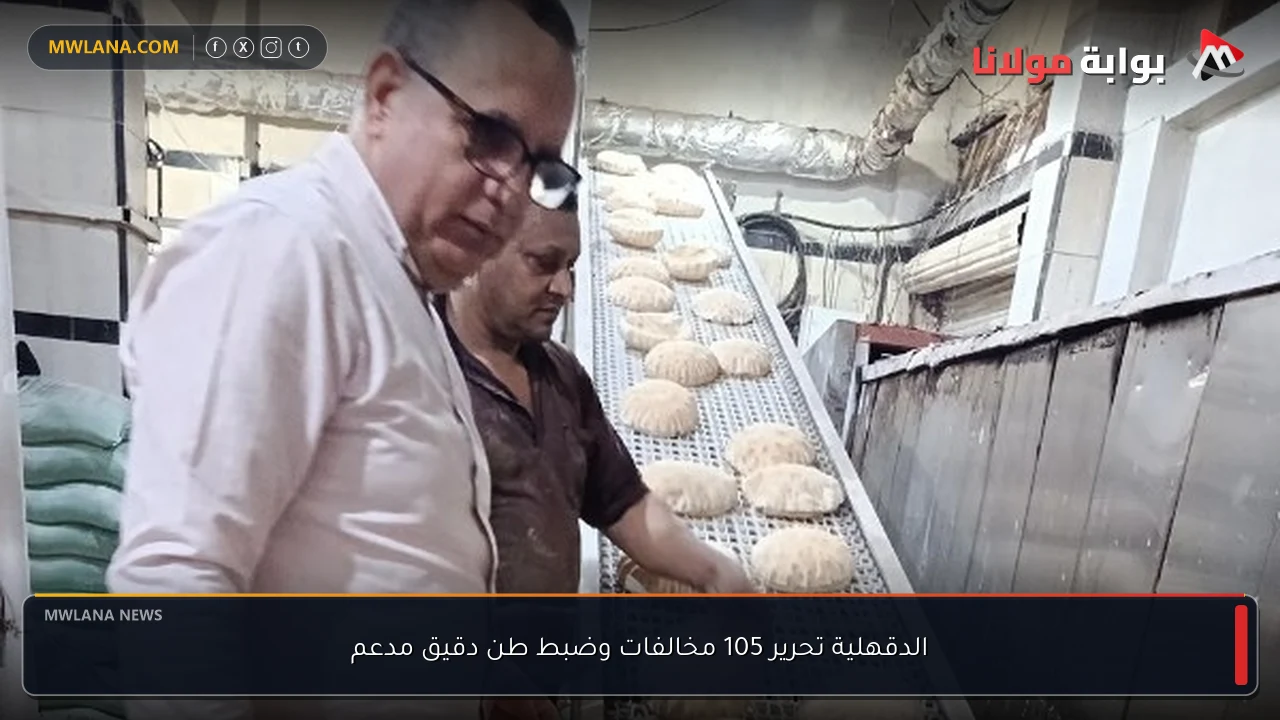 الدقهلية تحرير 105 مخالفات وضبط طن دقيق مدعم