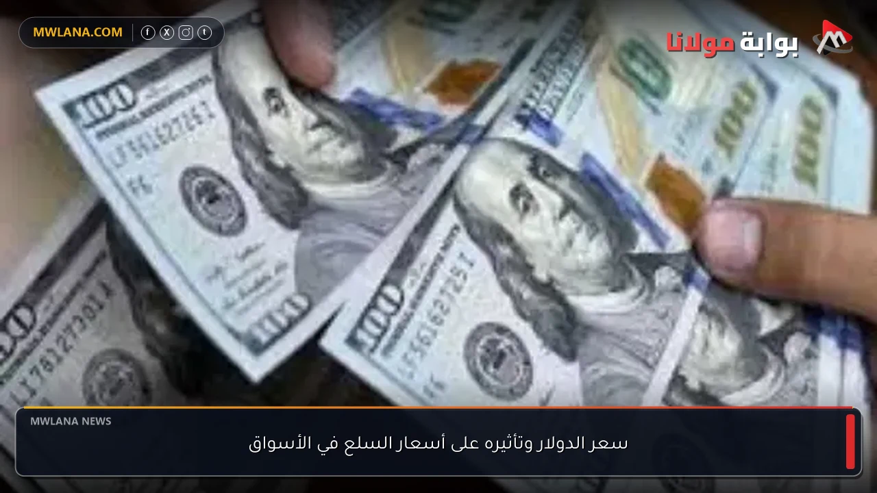 سعر الدولار وتأثيره على أسعار السلع في الأسواق