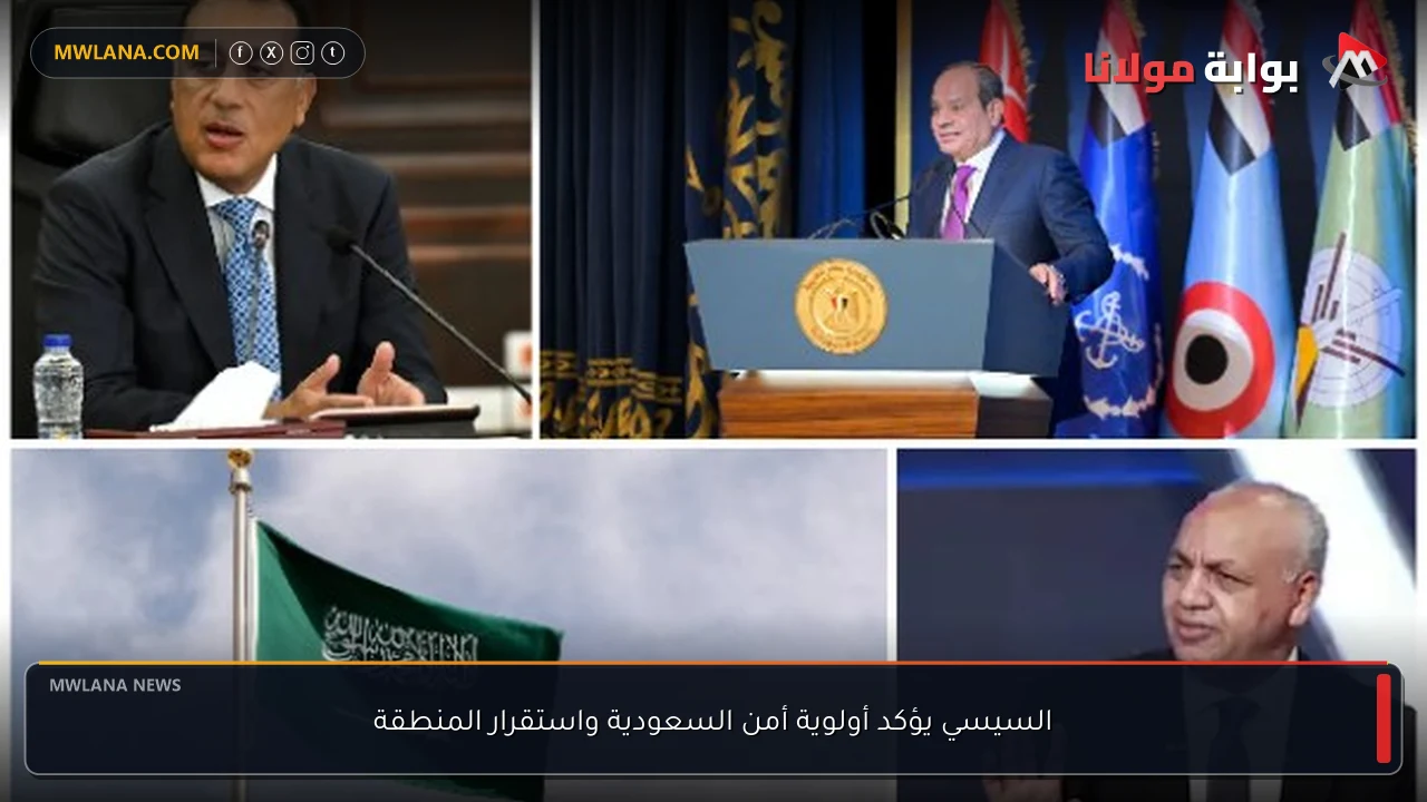 السيسي يؤكد أولوية أمن السعودية واستقرار المنطقة