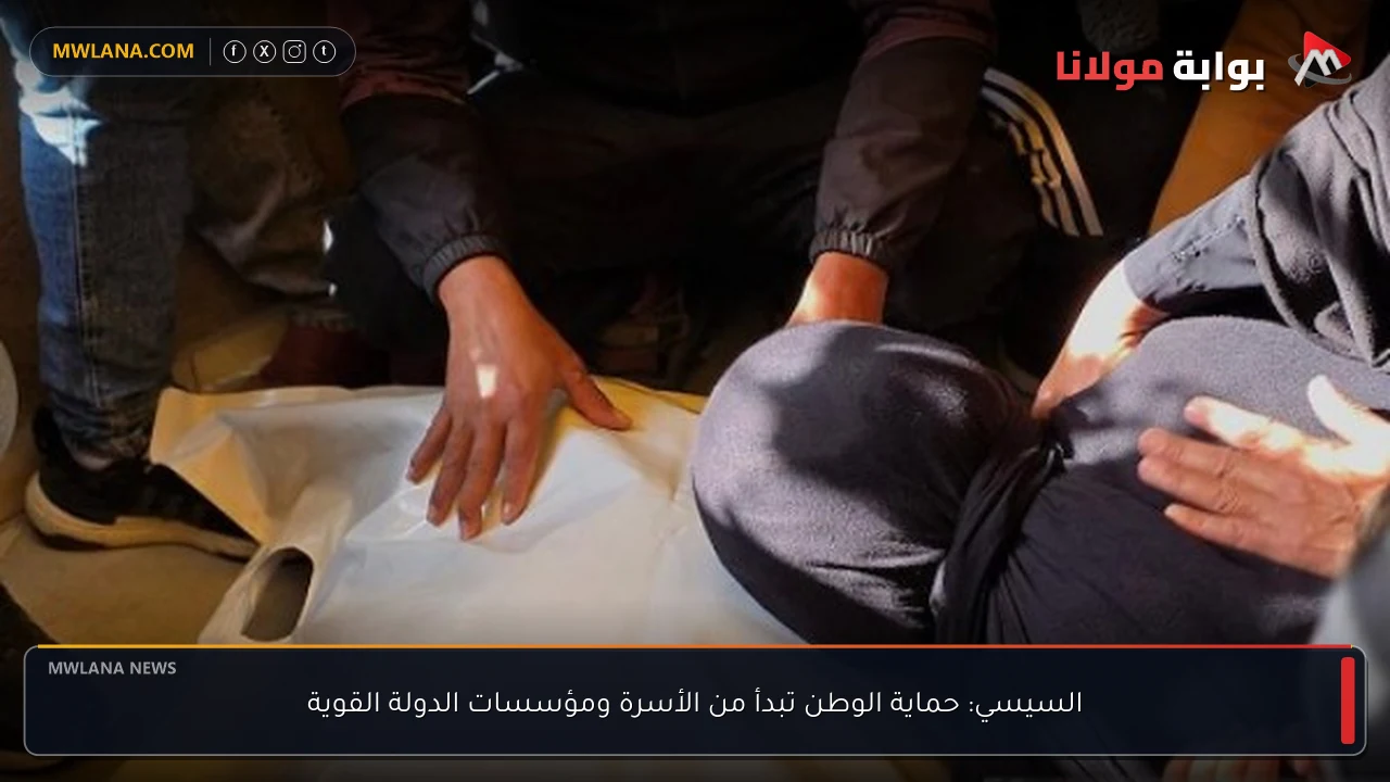السيسي: حماية الوطن تبدأ من الأسرة ومؤسسات الدولة القوية