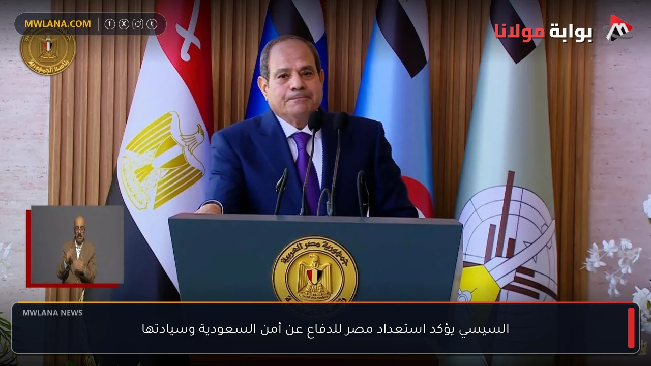السيسي يؤكد استعداد مصر للدفاع عن أمن السعودية وسيادتها
