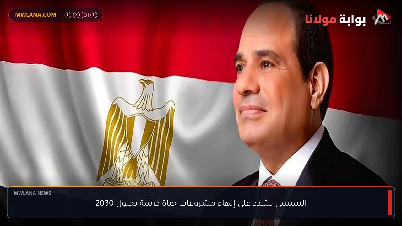 السيسي يشدد على إنهاء مشروعات حياة كريمة بحلول 2030