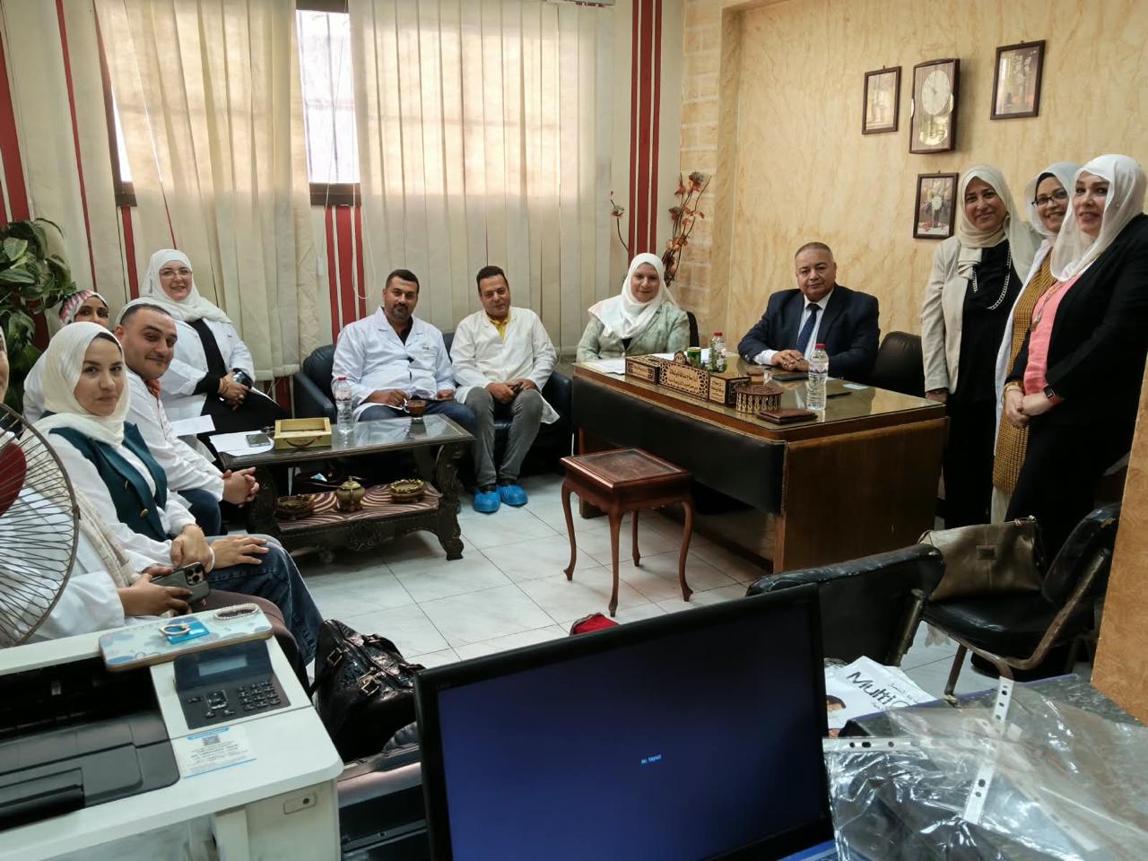 نجاح تقييم  إيجاك  لمعمل بحوث سلامة الغذاء بميناء دمياط