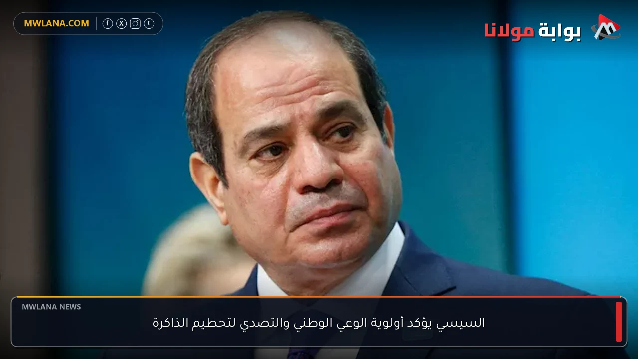 السيسي يؤكد أولوية الوعي الوطني والتصدي لتحطيم الذاكرة