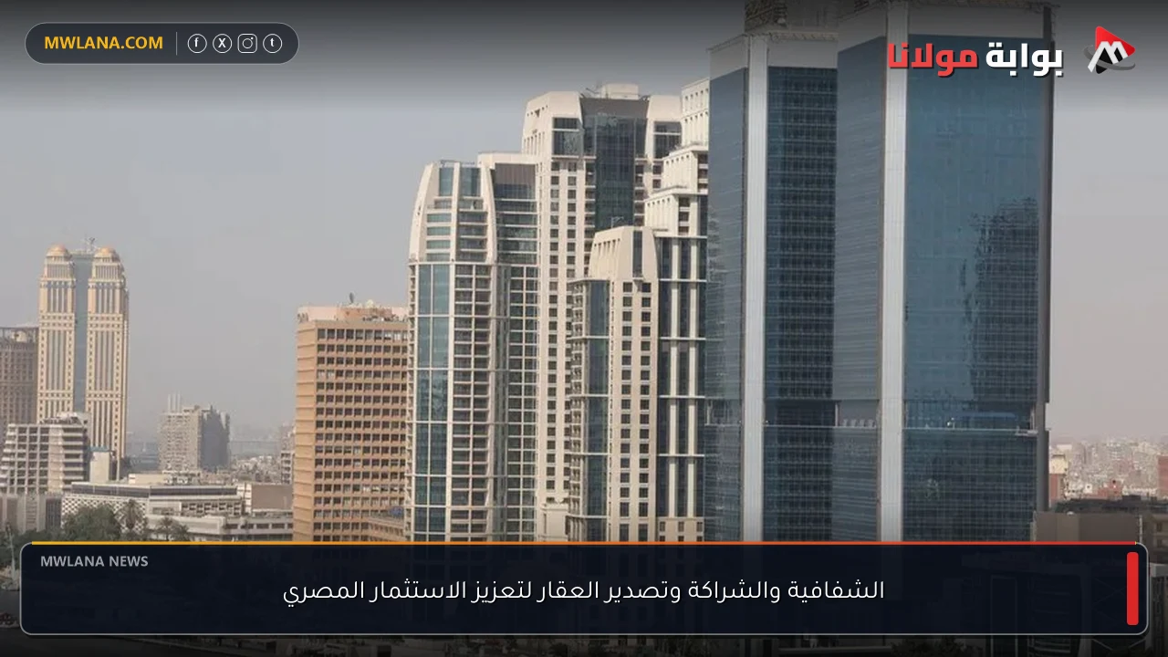 الشفافية والشراكة وتصدير العقار لتعزيز الاستثمار المصري