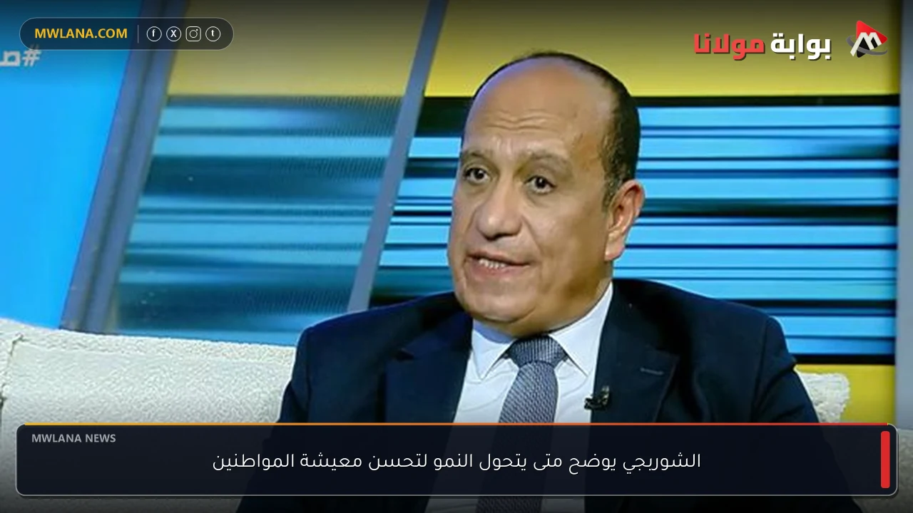 الشوربجي يوضح متى يتحول النمو لتحسن معيشة المواطنين