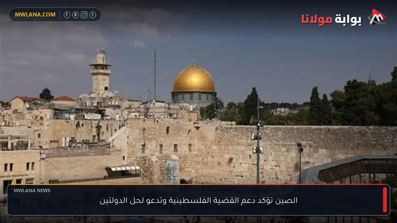 الصين تؤكد دعم القضية الفلسطينية وتدعو لحل الدولتين