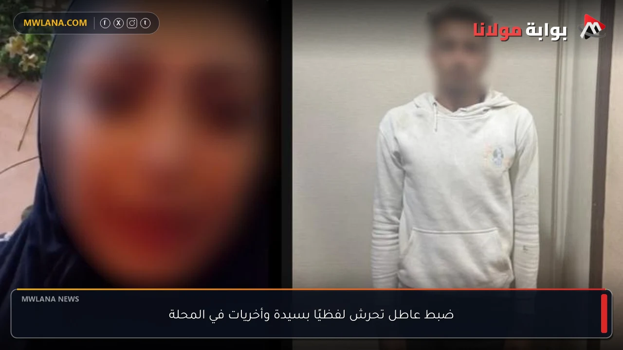 ضبط عاطل تحرش لفظيًا بسيدة وأخريات في المحلة