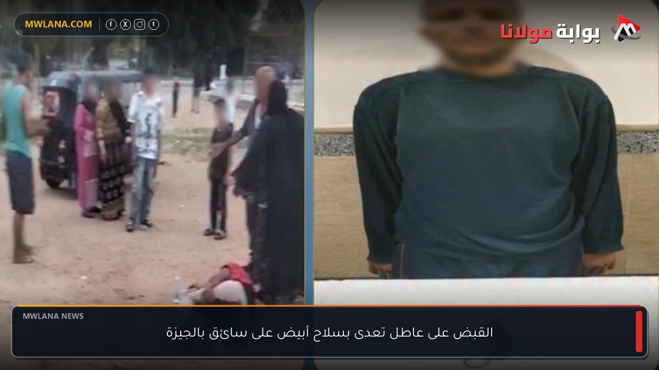 القبض على عاطل تعدى بسلاح أبيض على سائق بالجيزة