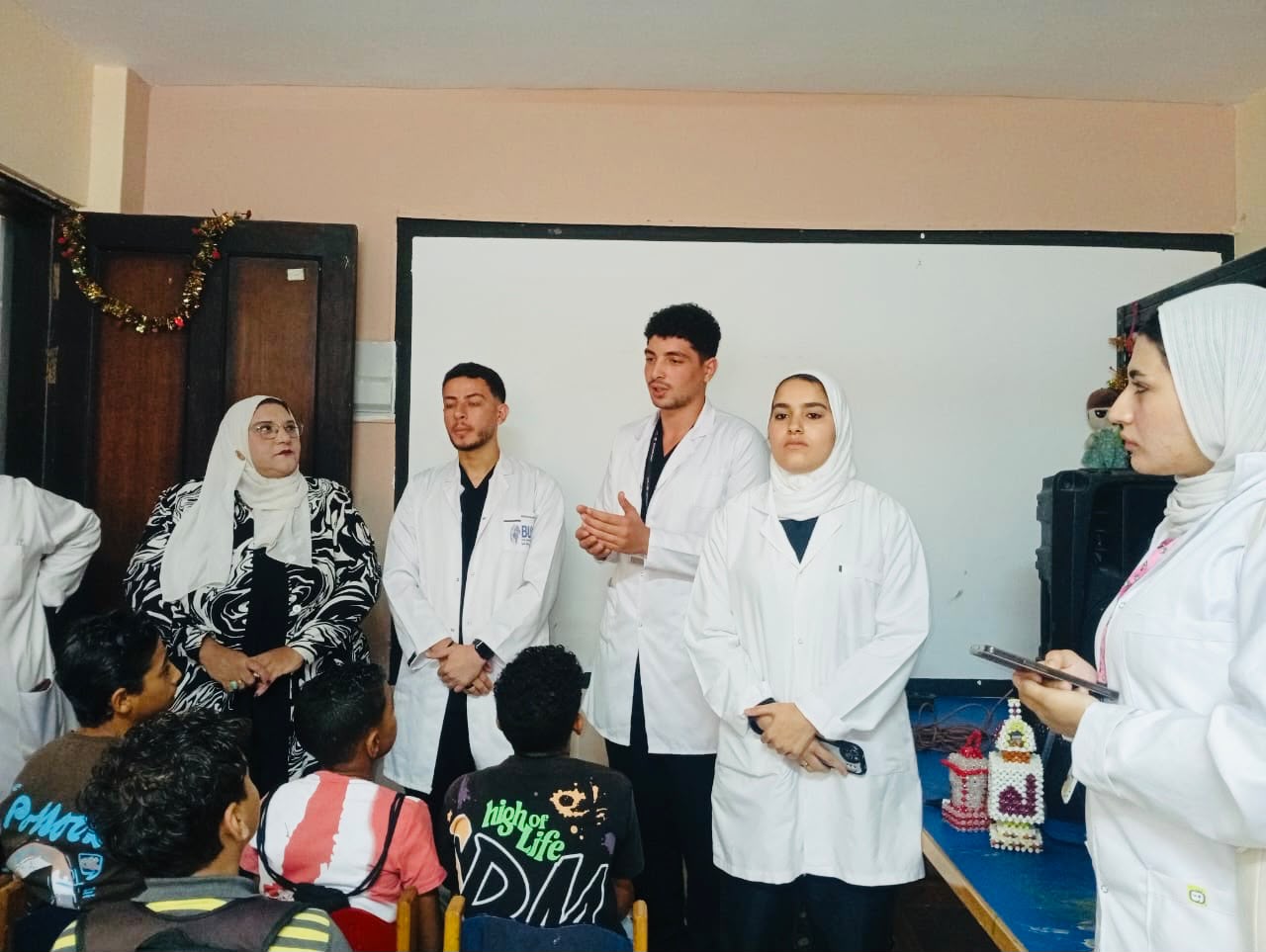  المركز الثقافي بمعا يشهد زيارة ميدانية لطلاب كلية التمريض بجامعة بدر