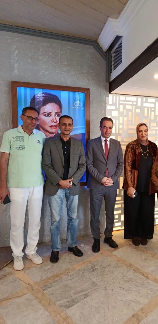 المسلماني يتفقد استديو  فاتن حمامة  بماسبيرو قبيل الافتتاح