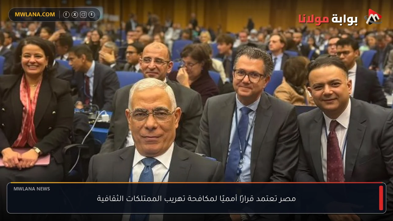 مصر تعتمد قرارًا أمميًا لمكافحة تهريب الممتلكات الثقافية