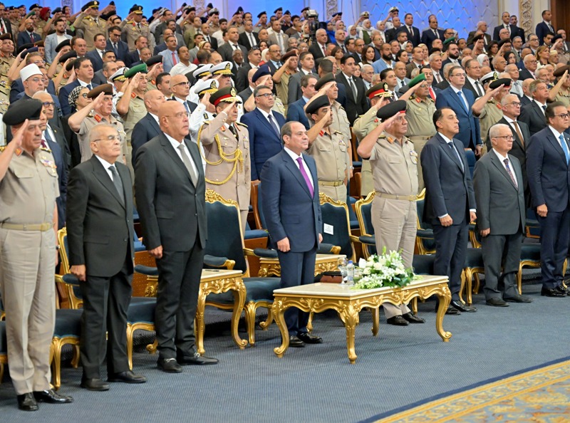  السيد الرئيس عبد الفتاح السيسي يشهد الندوة التثقيفية الـ44