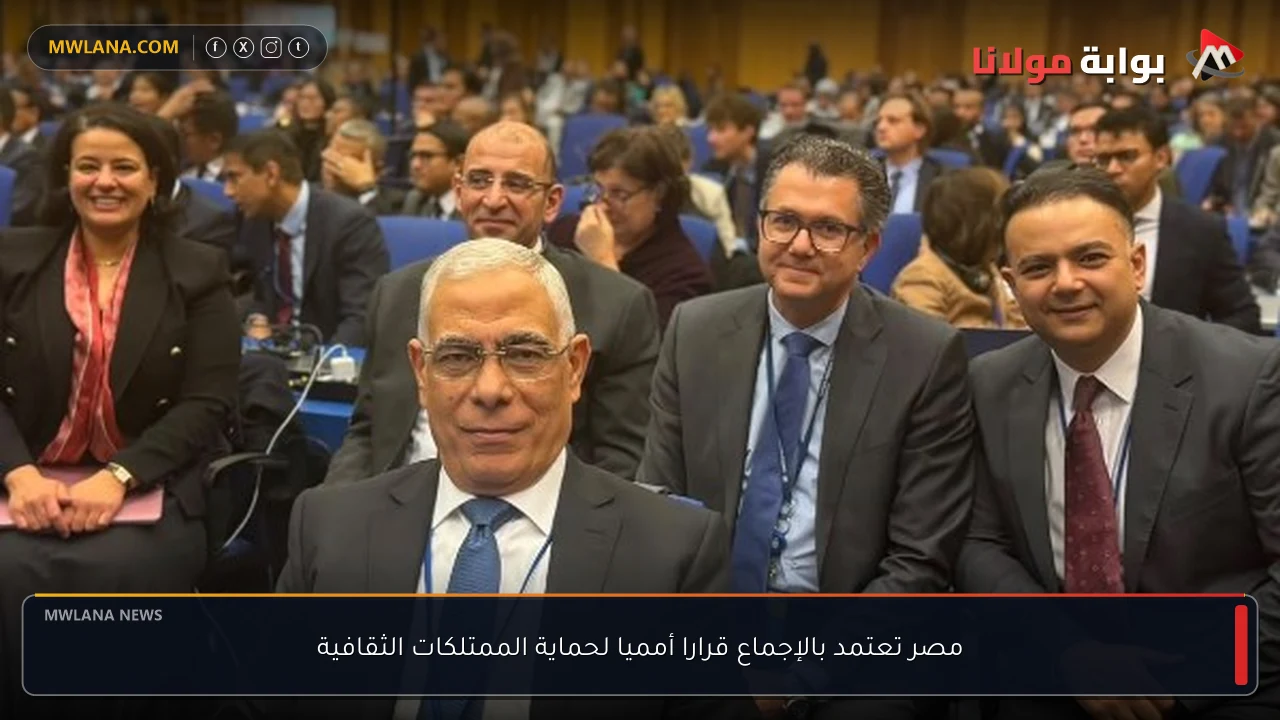 مصر تعتمد بالإجماع قرارا أمميا لحماية الممتلكات الثقافية