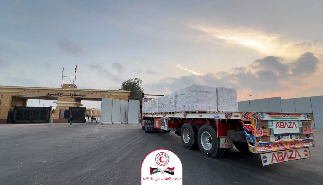  الهلال الأحمر المصري يواجه أزمة الخبز في غزة ب  سنابل العطاء  