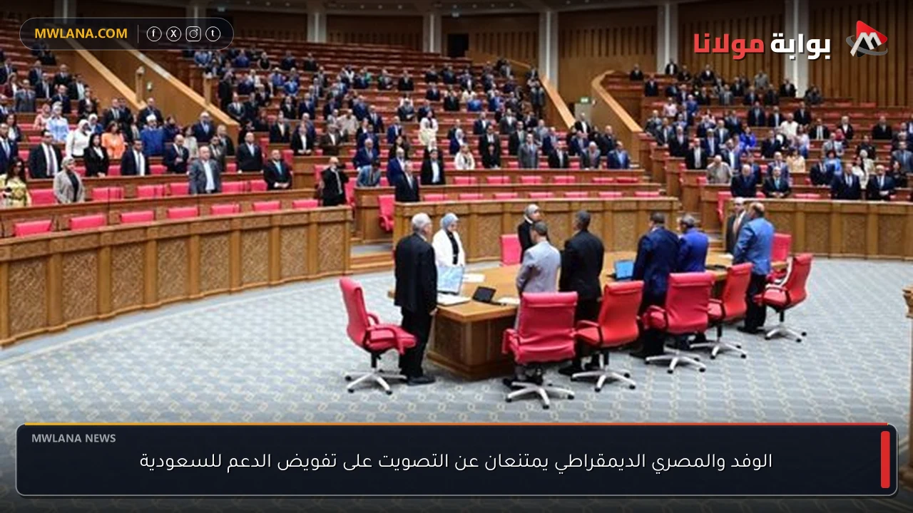الوفد والمصري الديمقراطي يمتنعان عن التصويت على تفويض الدعم للسعودية