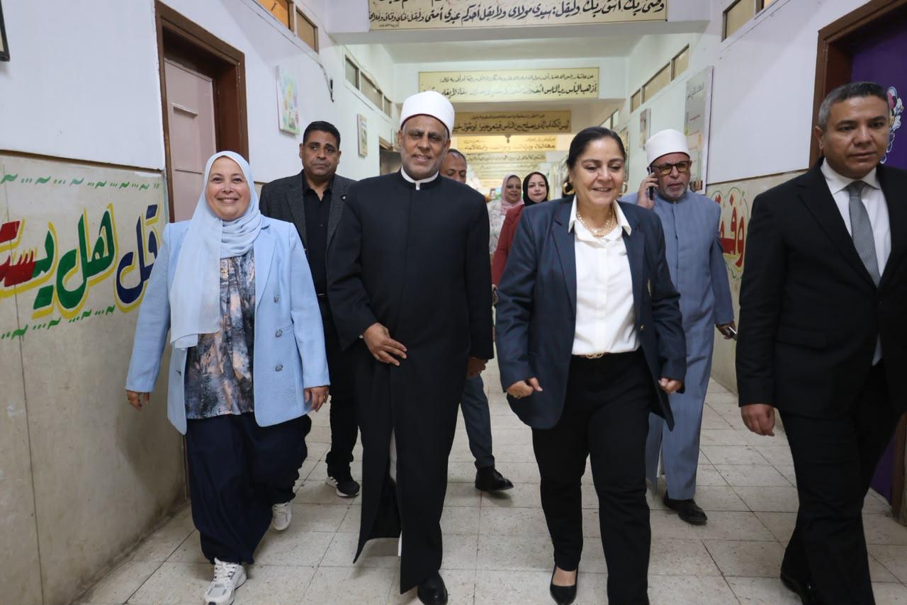 انطلاق الحملة القومية للتطعيم ضد الحصبة والحصبة الألمانية بالمعاهد الأزهرية