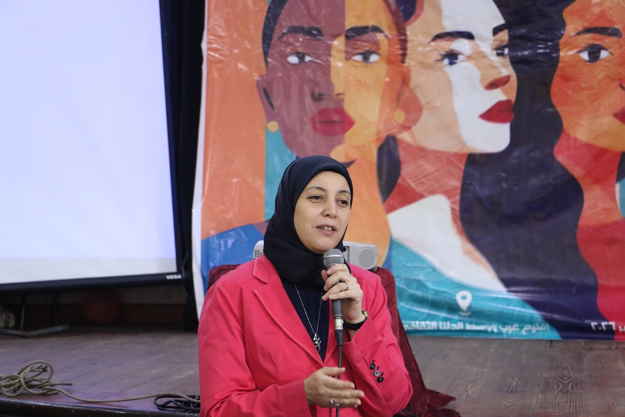 من فعاليات القافلة الثقافية الخامسة للمرأة بالإسكندرية ضمن مبادرة  بصمة 
