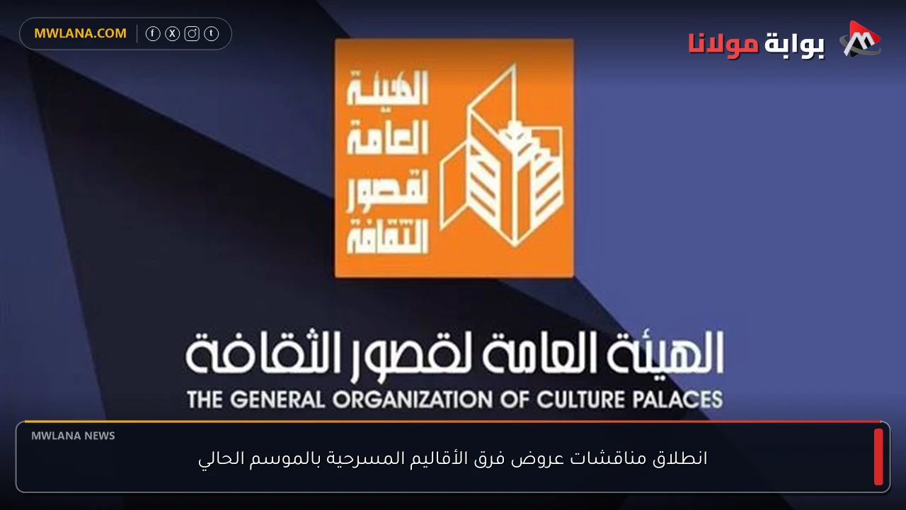 انطلاق مناقشات عروض فرق الأقاليم المسرحية بالموسم الحالي