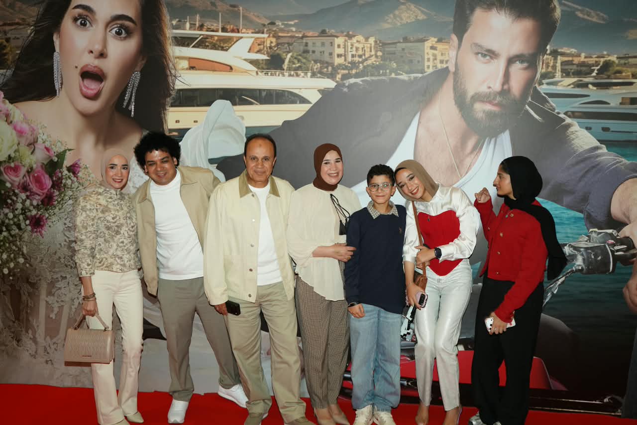 العرض الخاص لفيلم نصيب  بحضور ياسمين صبري وصناع العمل