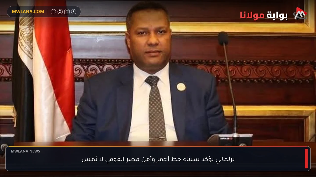 برلماني يؤكد سيناء خط أحمر وأمن مصر القومي لا يُمس