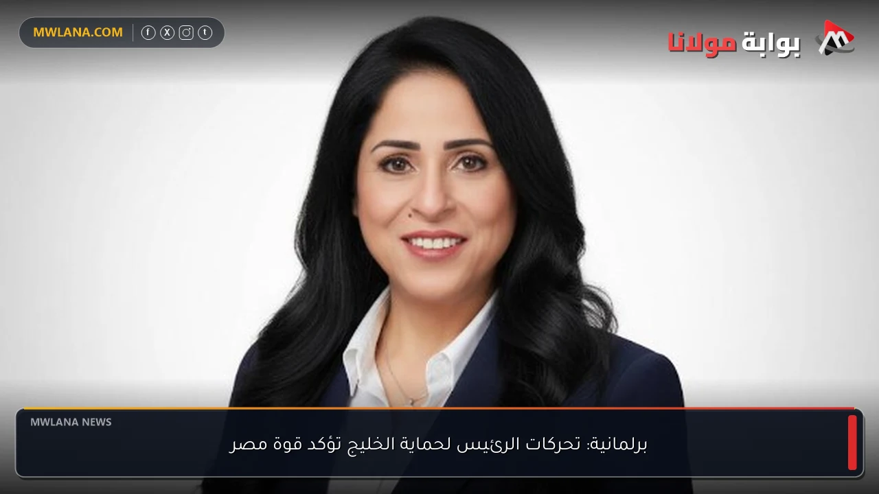 برلمانية: تحركات الرئيس لحماية الخليج تؤكد قوة مصر
