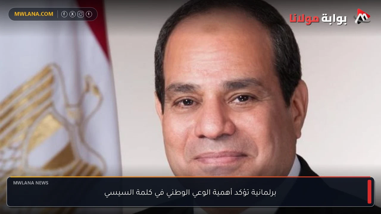 برلمانية تؤكد أهمية الوعي الوطني في كلمة السيسي