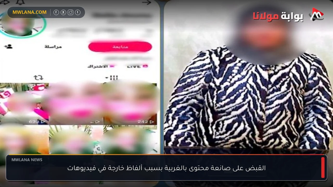 القبض على صانعة محتوى بالغربية بسبب ألفاظ خارجة في فيديوهات