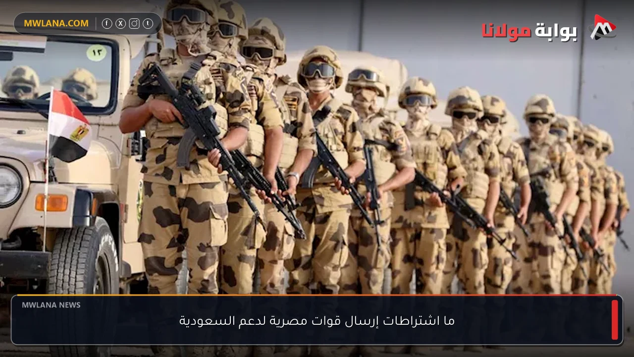 ما اشتراطات إرسال قوات مصرية لدعم السعودية