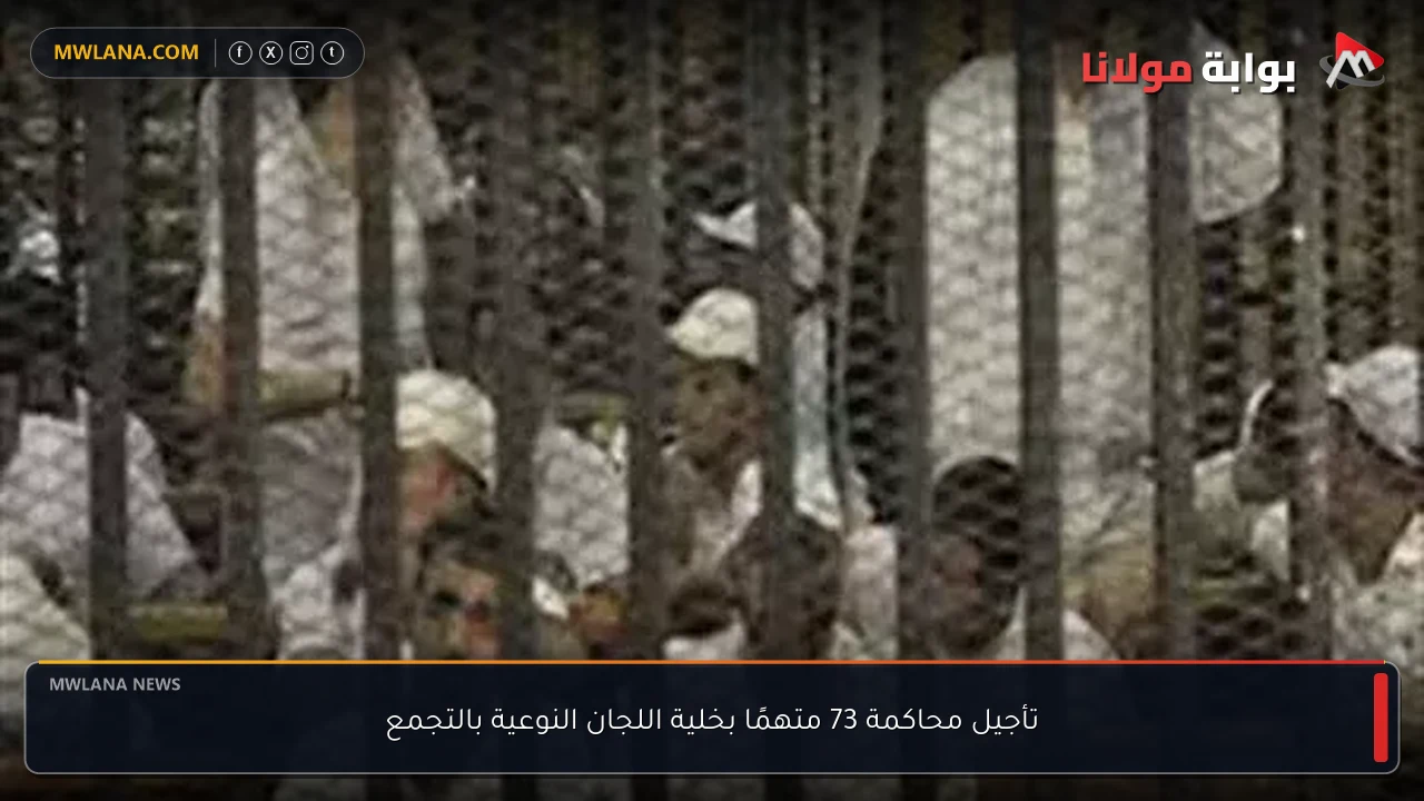 تأجيل محاكمة 73 متهمًا بخلية اللجان النوعية بالتجمع